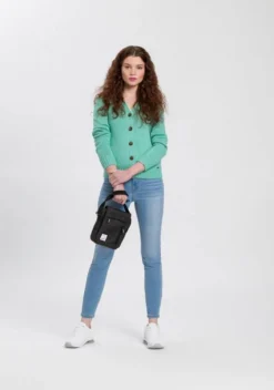 KangaROOS Kapuzenstrickjacke mit Eingrifftaschen in der Seitennaht - NEUE KOLLEKTION Türkis, Grau-meliert -KANGAROOS Verkäufe 0318cd70 c3f8 50e4 b8c5 d6e6d6f583d4