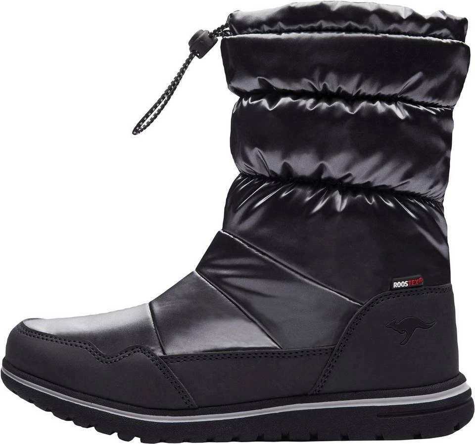KangaROOS »K-Wowi Coll ROOSTEX« Winterstiefel Schwarz, Silberfarben 5 KangaROOS »K-Wowi Coll ROOSTEX« Winterstiefel Schwarz, Silberfarben – Bild 4