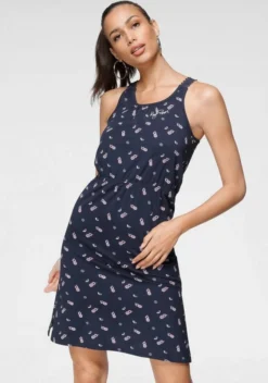 KangaROOS Sommerkleid mit süßem Spitzeneinsatz in Häckeloptik am Rücken - NEUE KOLLEKTION