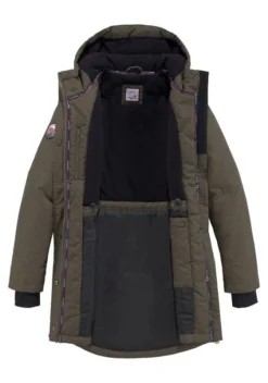 KangaROOS Funktionsparka im modischen Pünktchen-Print Bordeaux-mauve-gepunktet, Marine-weiß-gepunktet, Khaki-grau-gepunktet, Schwarz-weiß-gepunktet -KANGAROOS Verkäufe 15429ec4 1cee 5d06 bdce b67b5818fff0