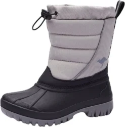 KangaROOS »K-Ben« Winterstiefel Navy-lime, Grau