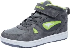KangaROOS »Kalley II EV« Sneaker Grau-lime, Schwarz-weiß