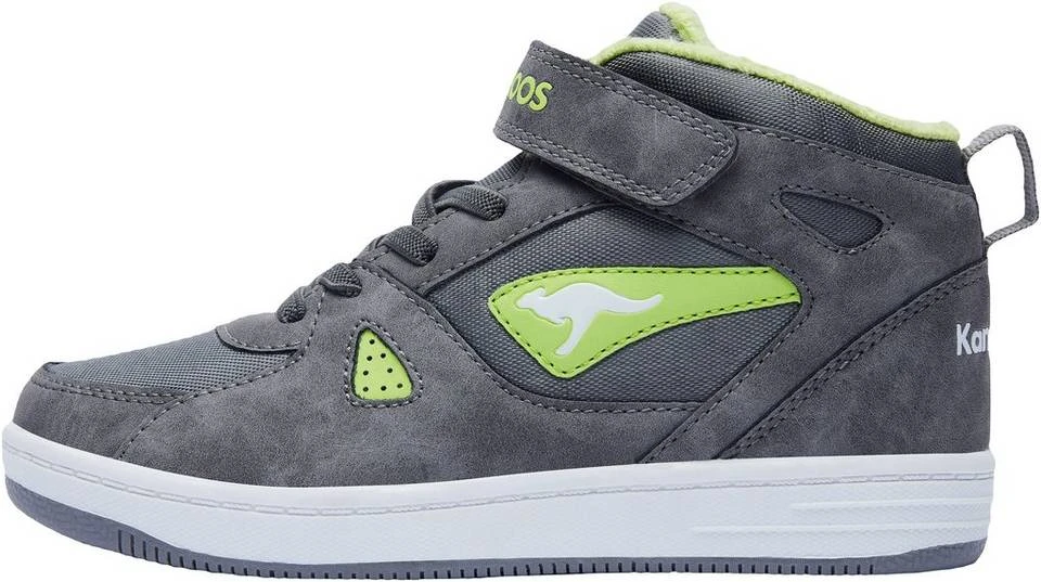KangaROOS »Kalley II EV« Sneaker Grau-lime, Schwarz-weiß 4 KangaROOS »Kalley II EV« Sneaker Grau-lime, Schwarz-weiß – Bild 2