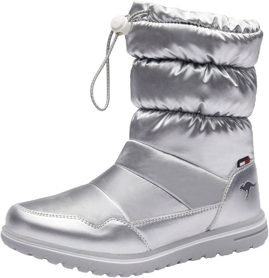 KangaROOS »K-Wowi Coll ROOSTEX« Winterstiefel Schwarz, Silberfarben 24 KangaROOS »K-Wowi Coll ROOSTEX« Winterstiefel Schwarz, Silberfarben – Bild 23
