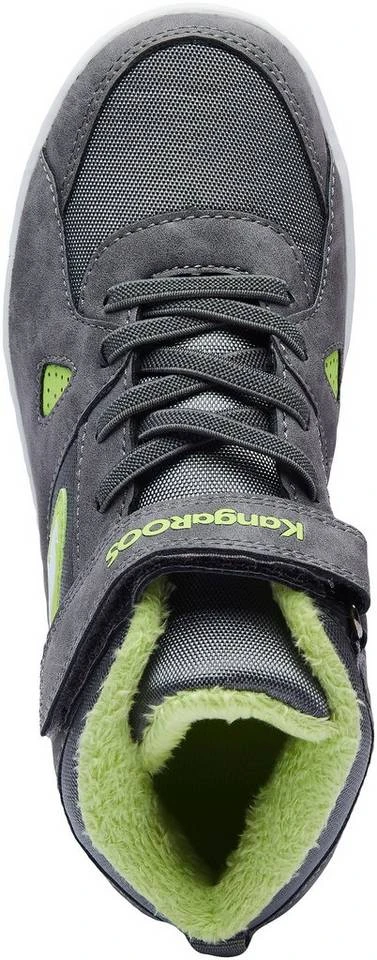 KangaROOS »Kalley II EV« Sneaker Grau-lime, Schwarz-weiß 6 KangaROOS »Kalley II EV« Sneaker Grau-lime, Schwarz-weiß – Bild 4