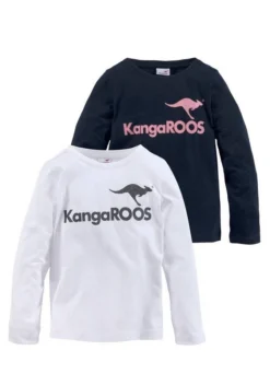 KangaROOS Langarmshirt (Packung, 2-tlg) mit Glitzerdruck 10 KangaROOS Langarmshirt (Packung, 2-tlg) mit Glitzerdruck -KANGAROOS Verkäufe e6d75417 a843 5151 932b 114158ba2110