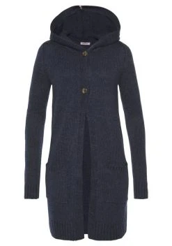 KangaROOS Kapuzenstrickjacke mit aufgesetzten Taschen und breiten Rippbündchen Marine-meliert, Rosa-meliert, Schwarz, Beige-meliert -KANGAROOS Verkäufe ed38961e bfd0 59be 826a cfea854ced69