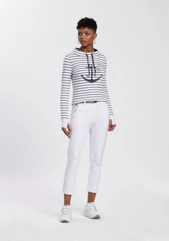 KangaROOS Sweatshirt mit sportlichem Stehkragen und maritimen Druck - NEUE KOLLEKTION 6 KangaROOS Sweatshirt mit sportlichem Stehkragen und maritimen Druck - NEUE KOLLEKTION – Bild 4